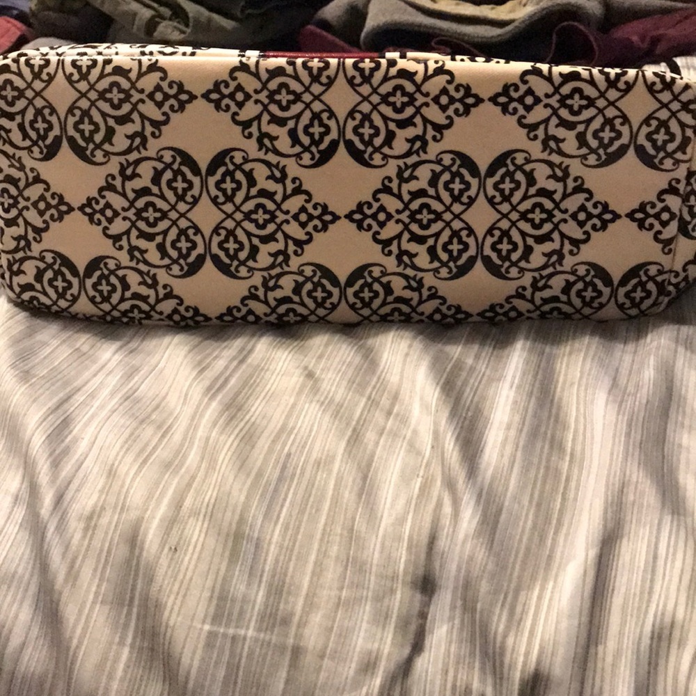 Brighton Pink, Red and Black Patterned Tote - Picture 6 of 9